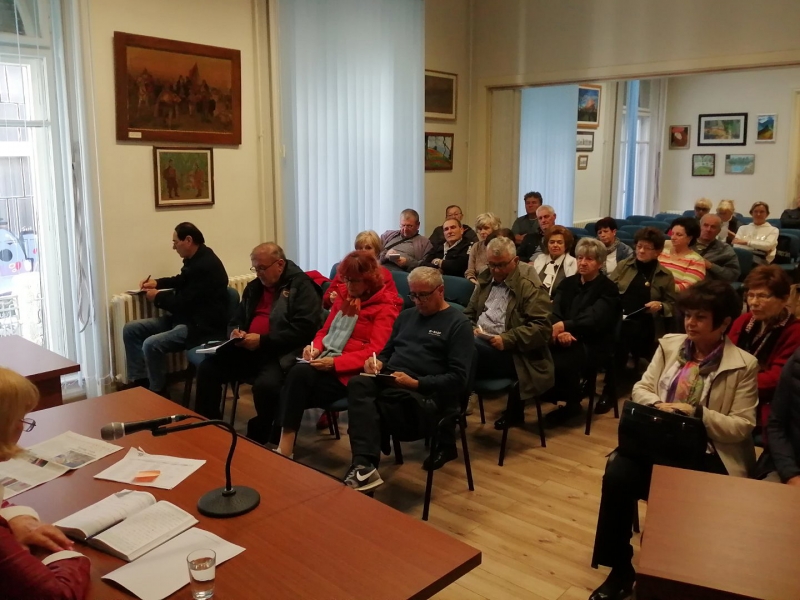Одржан 9. састанак са председницима месних организација пензионера Удружења пензионера града Новог Сада