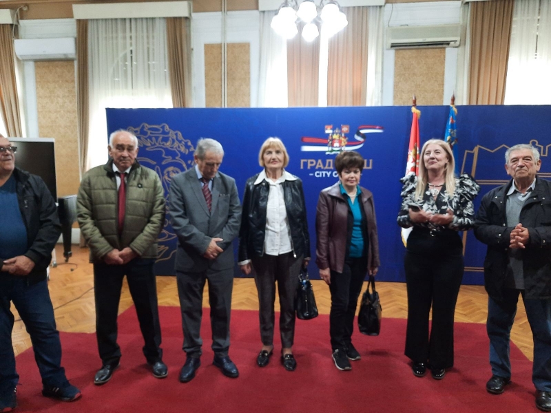 Чланови и руководство Удружења пензионера града Новог Сада гости града Ниша
