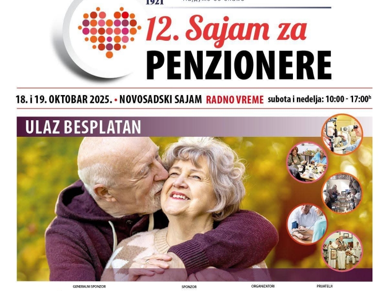 На Новосадском сајму, 12. сајам за пензионере