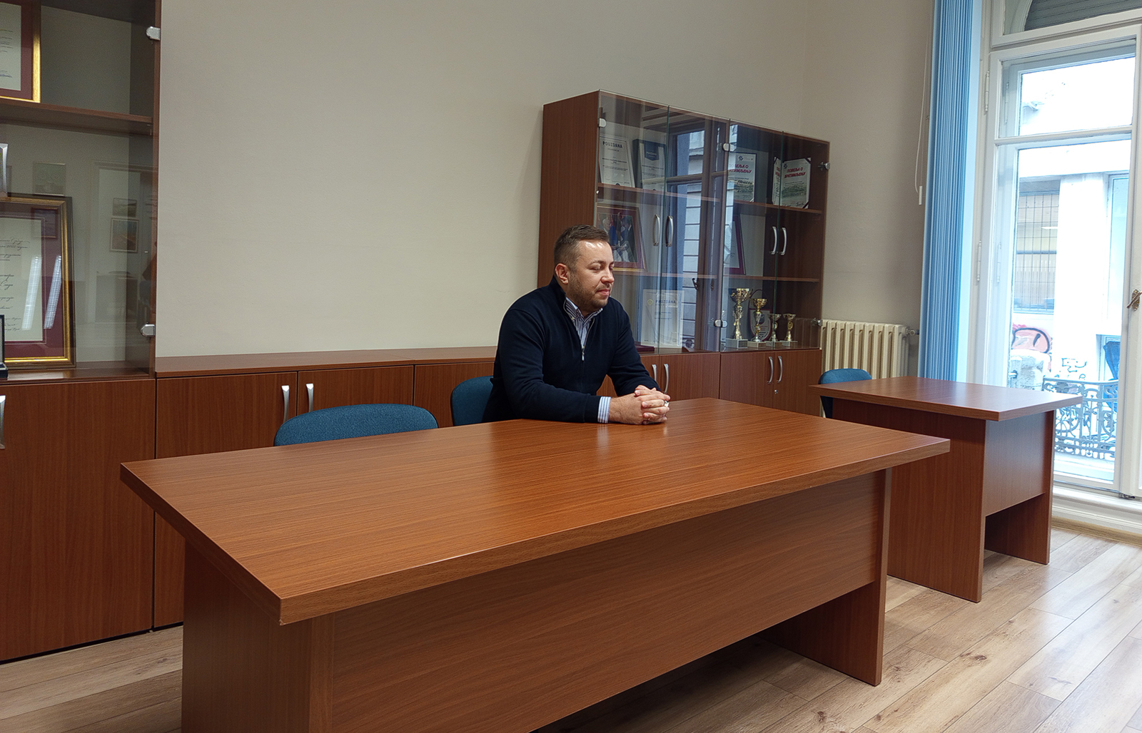 Gradonačelnik Đurić sa Predsednicom Milenom Žarković i Potpredsednicom Nadom Golić